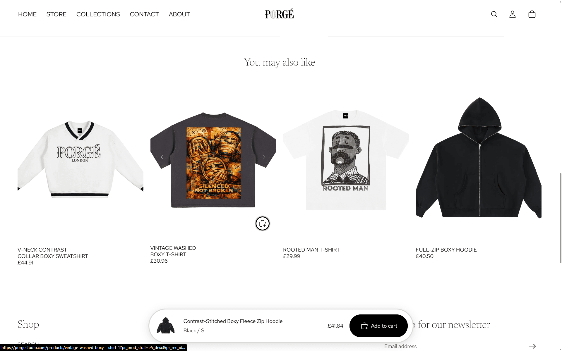 Suggestions. Editorial pairings rather than an algorithmic dump.